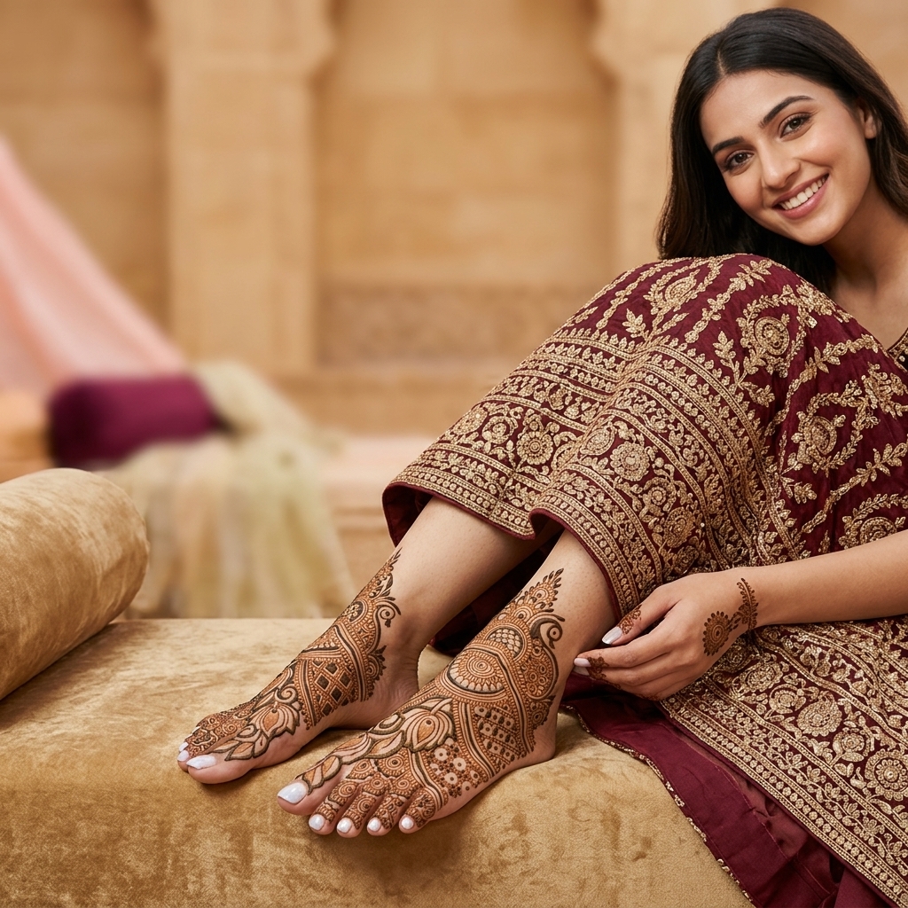 Traditional Mehndi Art