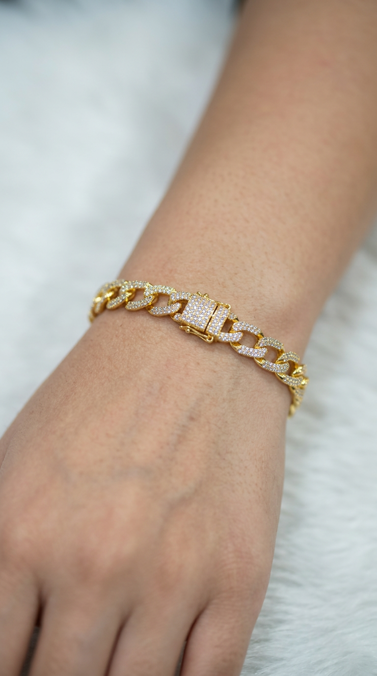 Elegant Gold Plated Bracelet view 2