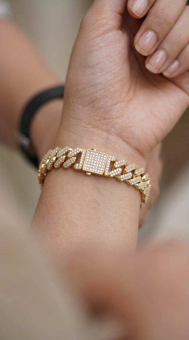 Gold Plated Bracelet view 2