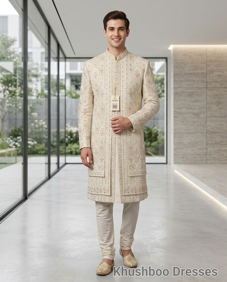 Embroidered Sherwani