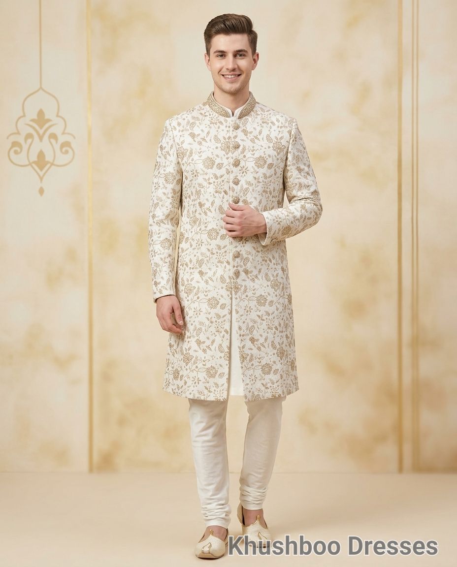 Embroidered Sherwani