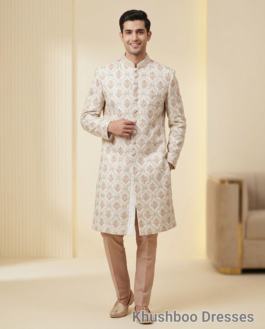 Embroidered Sherwani