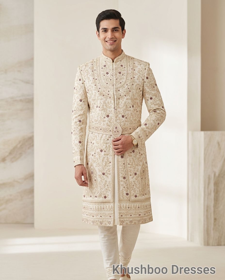 Embroidered Sherwani
