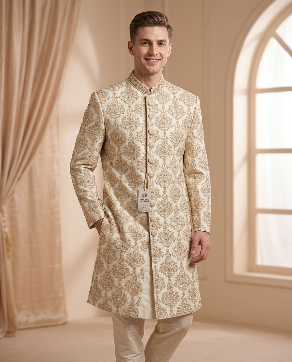 Embroidered Sherwani