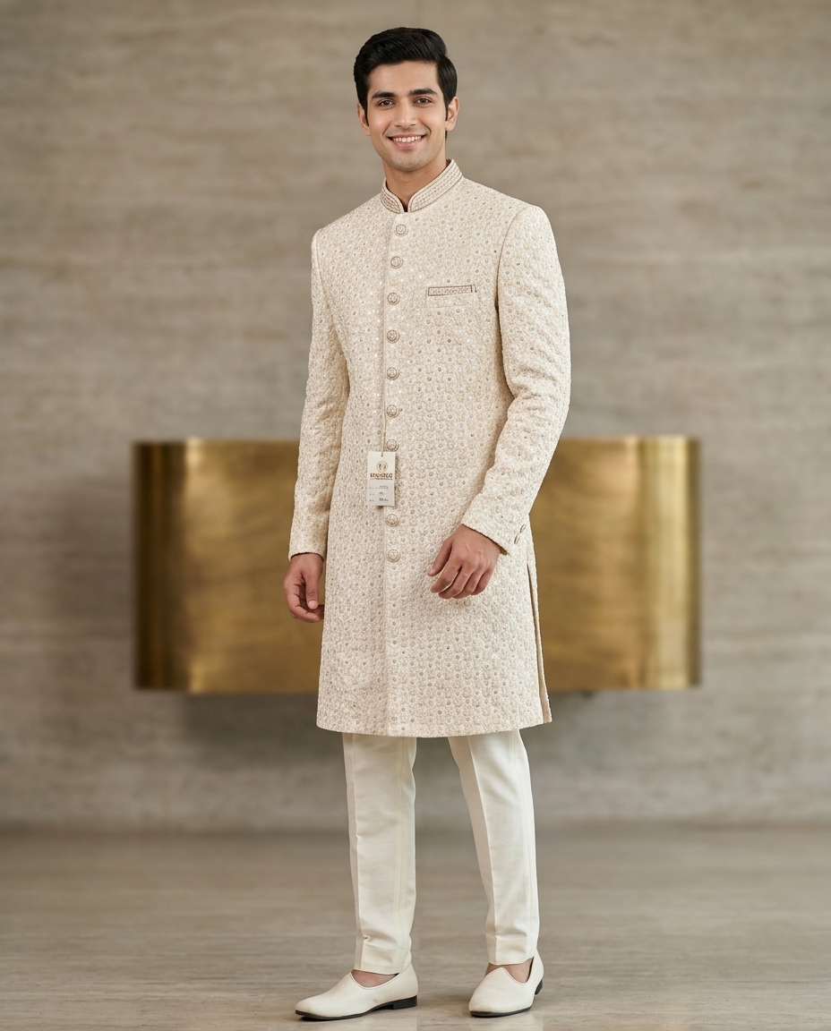 Embroidered Sherwani