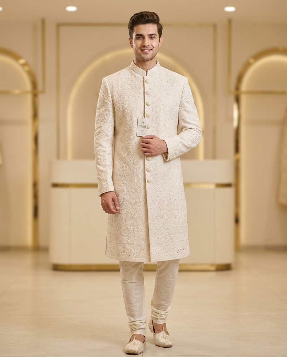 Embroidered Sherwani