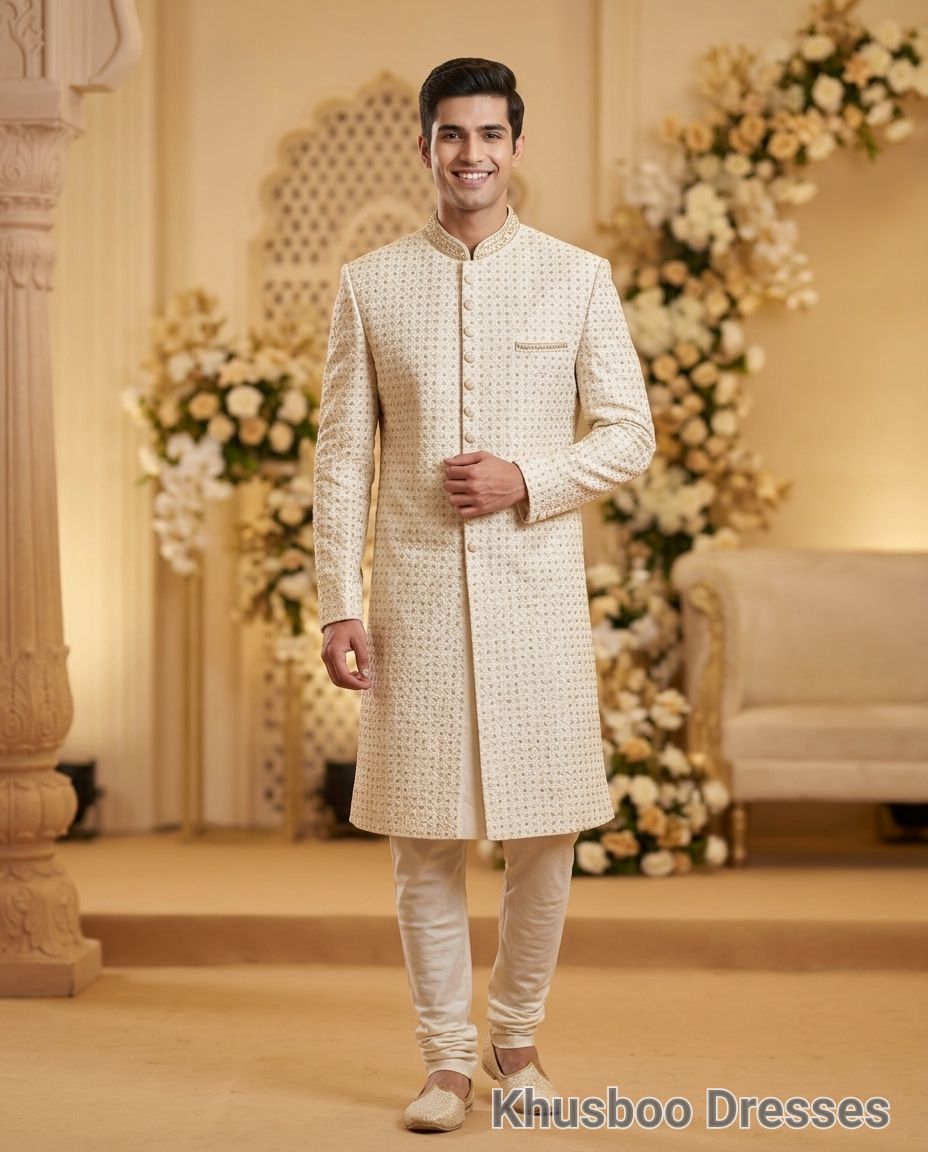Embroidered Sherwani