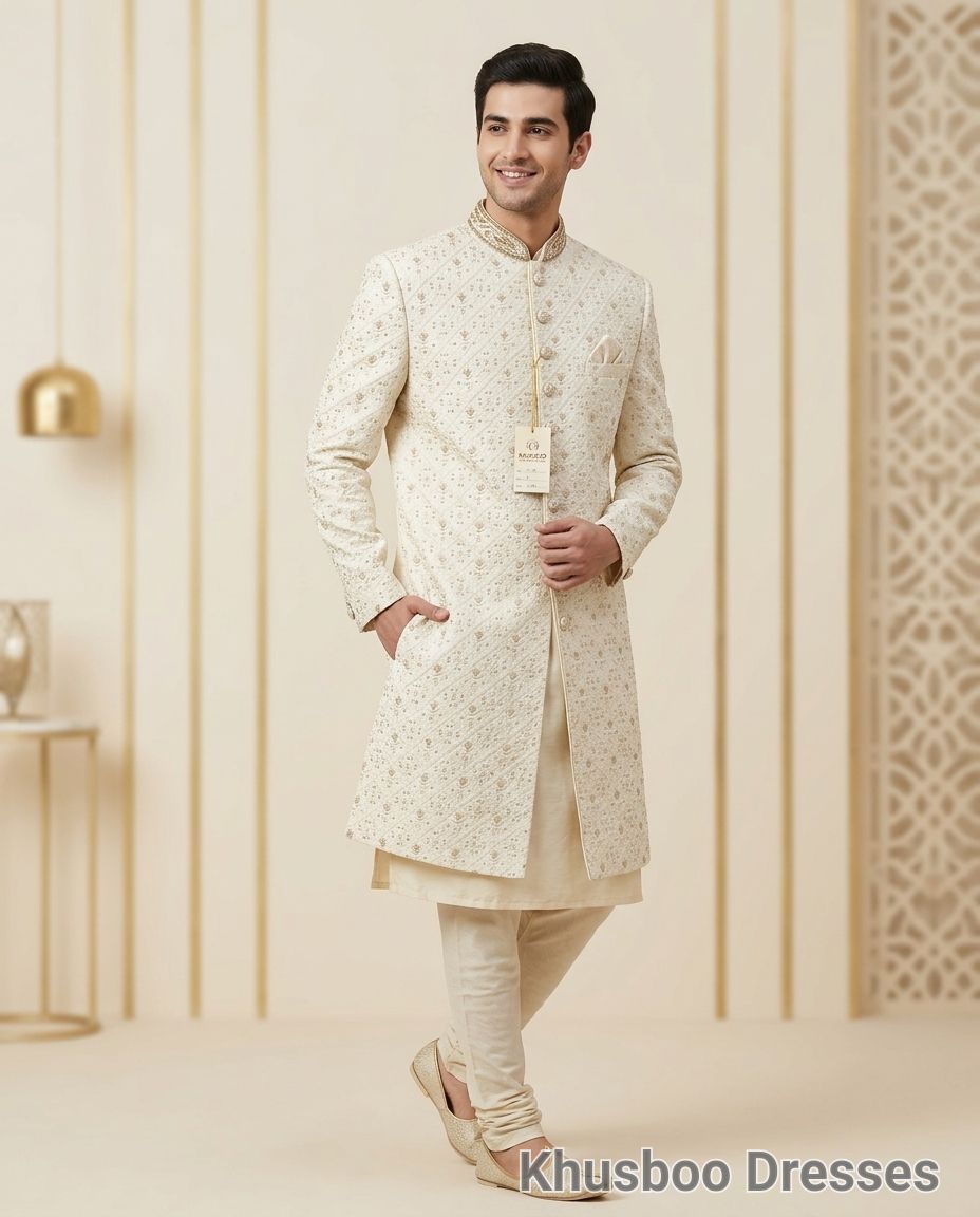 Embroidered Sherwani
