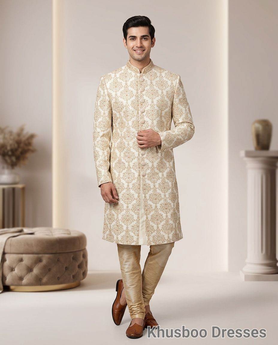 Embroidered Sherwani