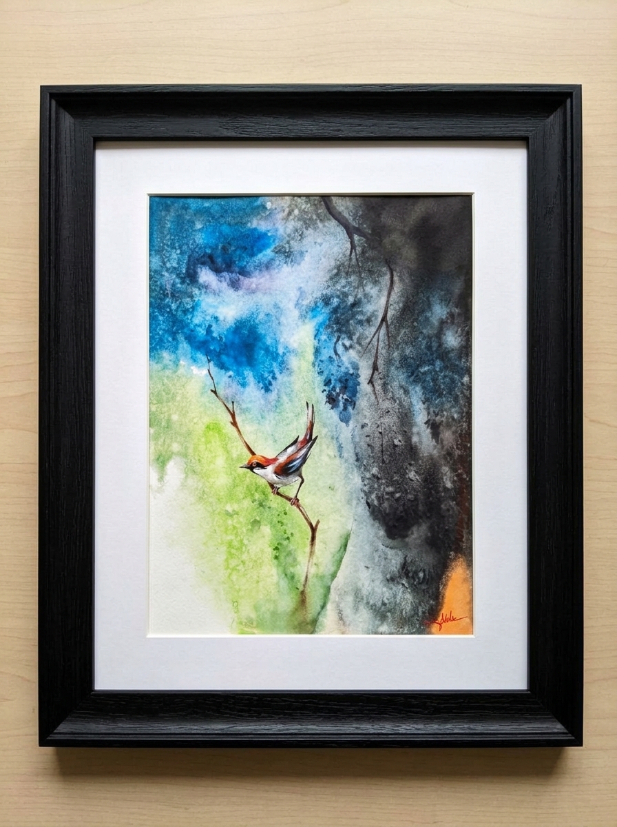 Bird Watercolor Art