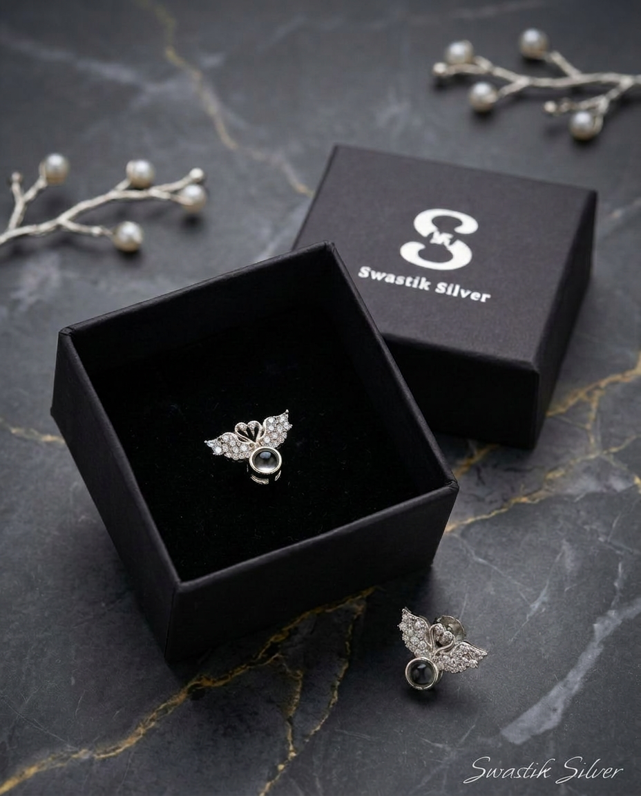 Guardian Angel Wings Nanotechnology Projection Ring view 4