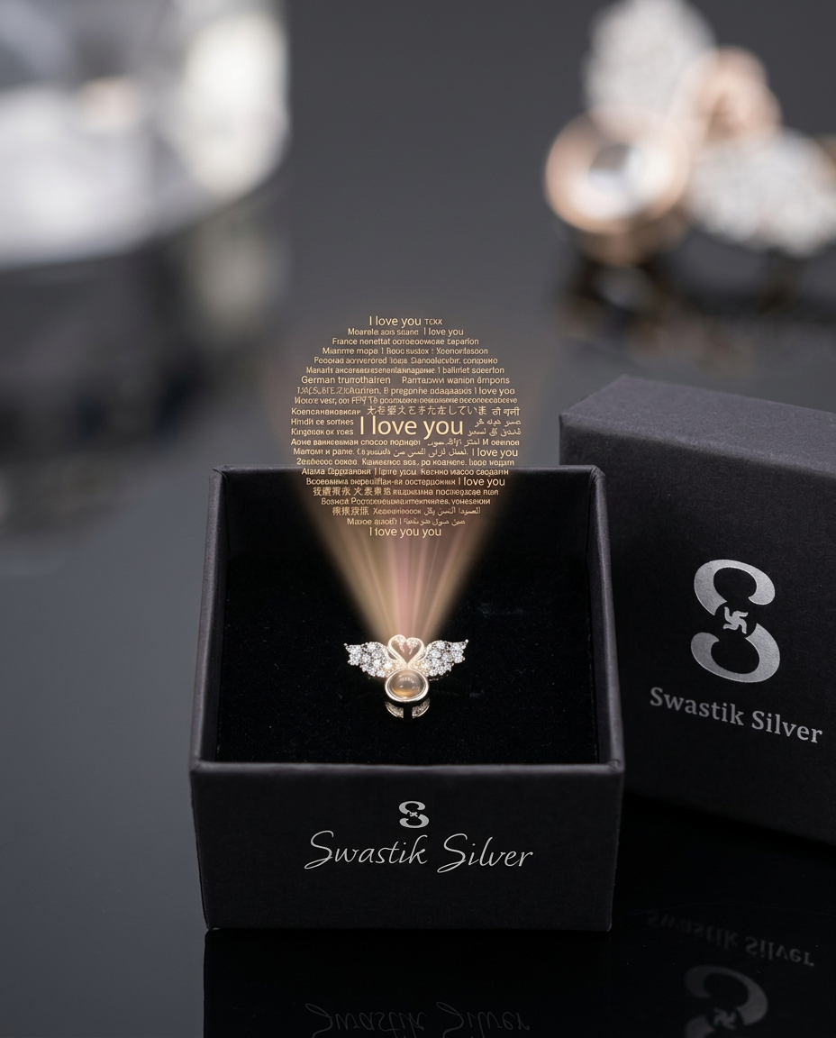 Guardian Angel Wings Nanotechnology Projection Ring