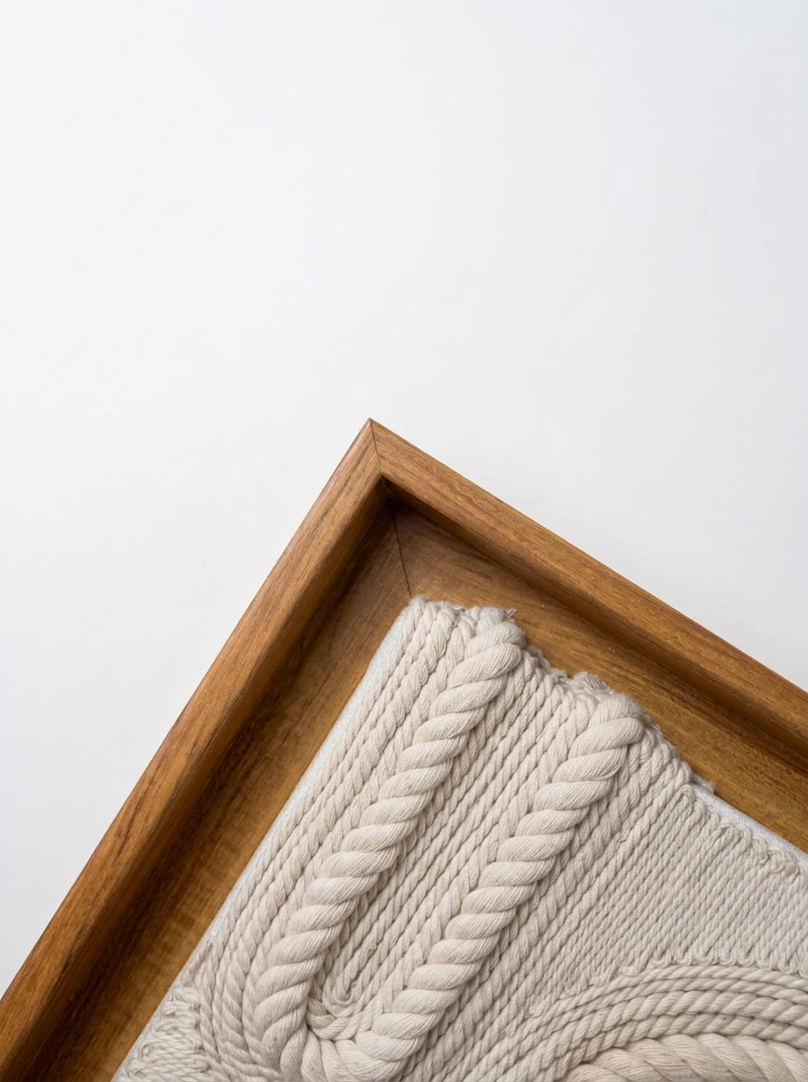 Wooden Finesh Synthetic Flouter Frame Shadow Box Frame view 2