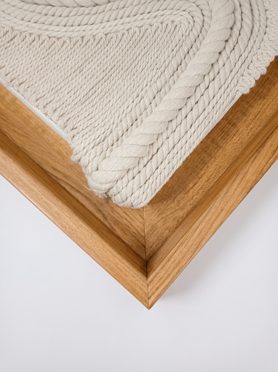Wooden Finesh Synthetic Flouter Frame Shadow Box Frame view 3