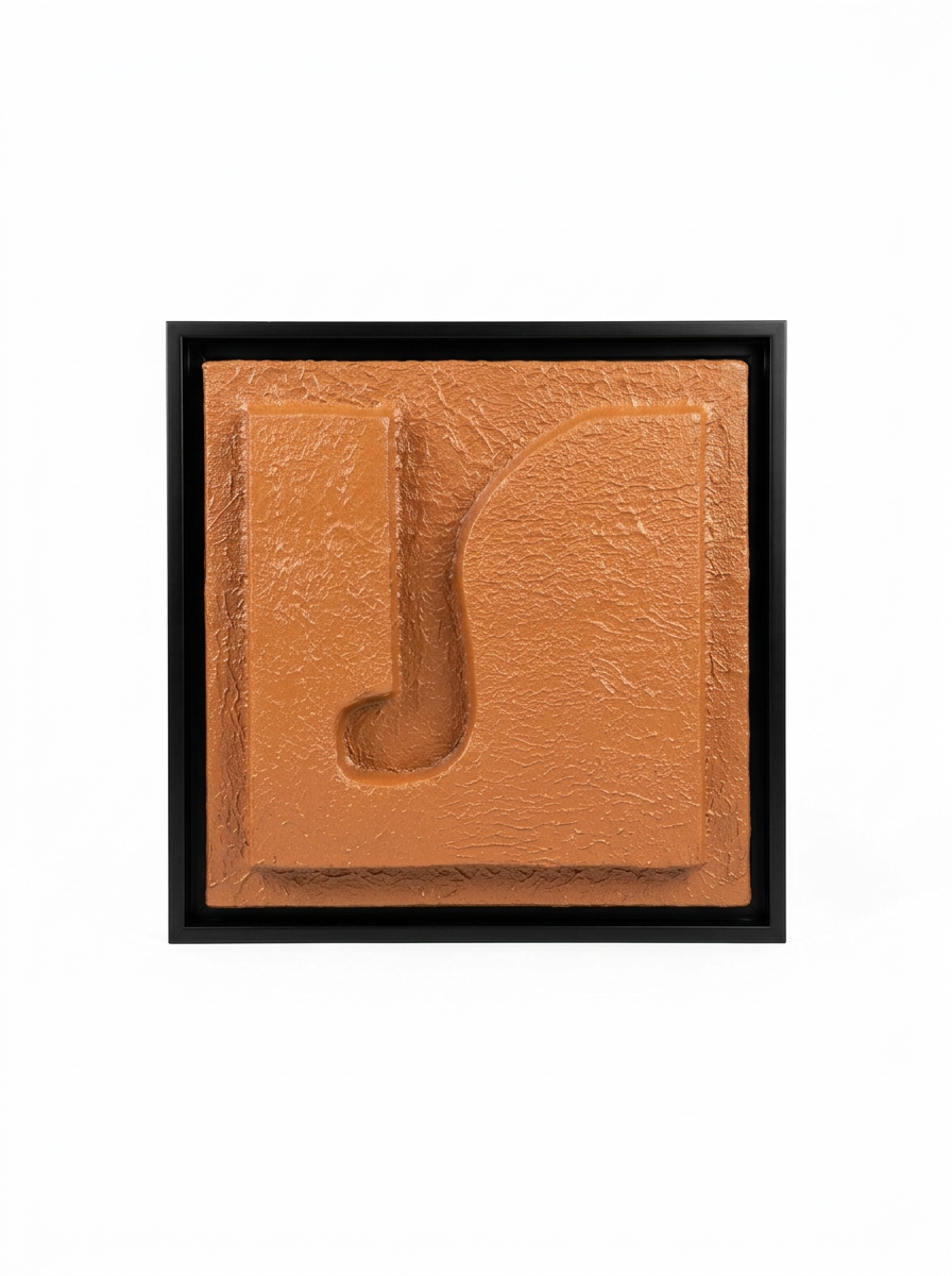Black Flouter Frame Shadow Box Frame view 2