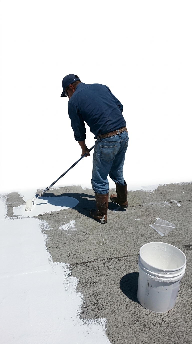 White Waterproofing Coating