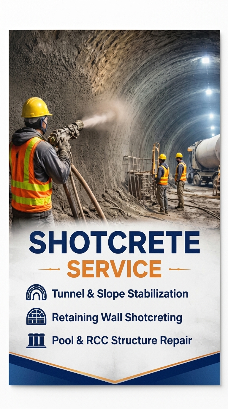 Shotcrete Service