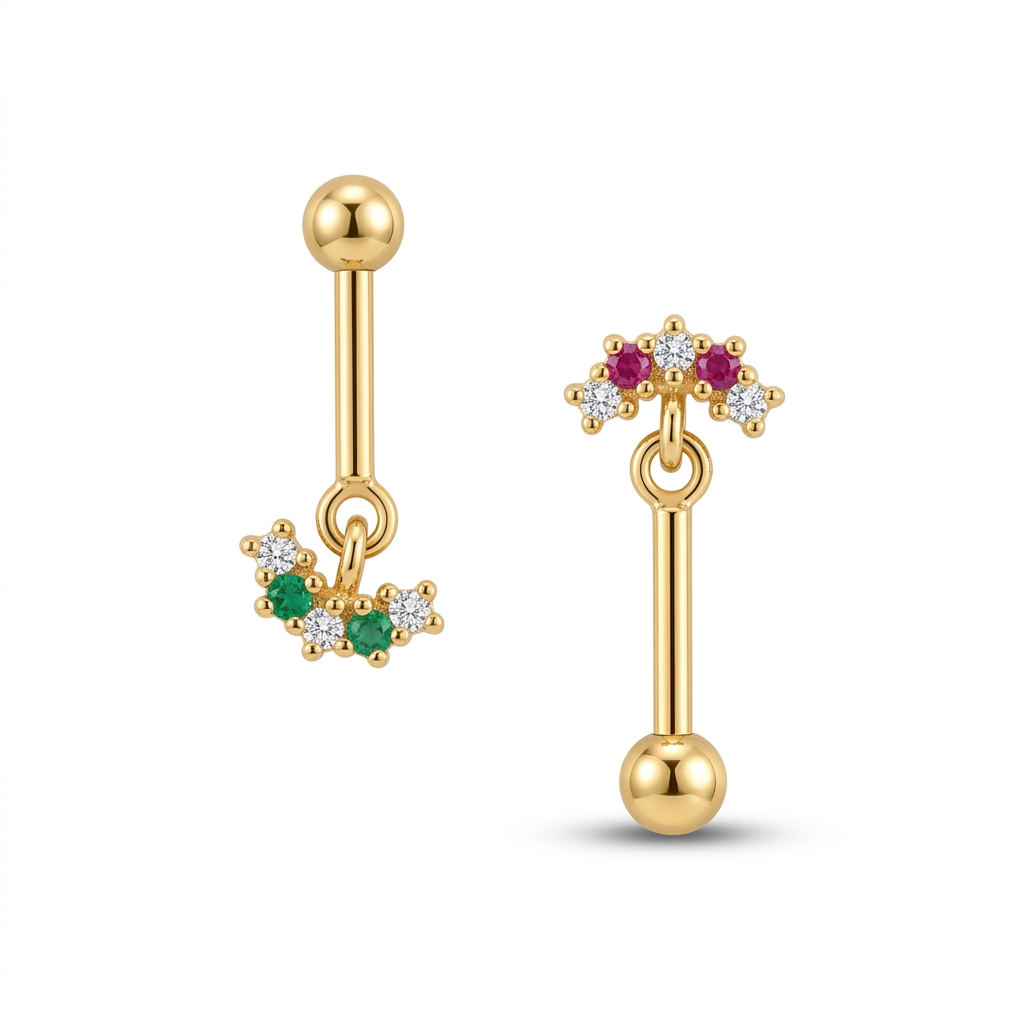 Designer Gold Earrings