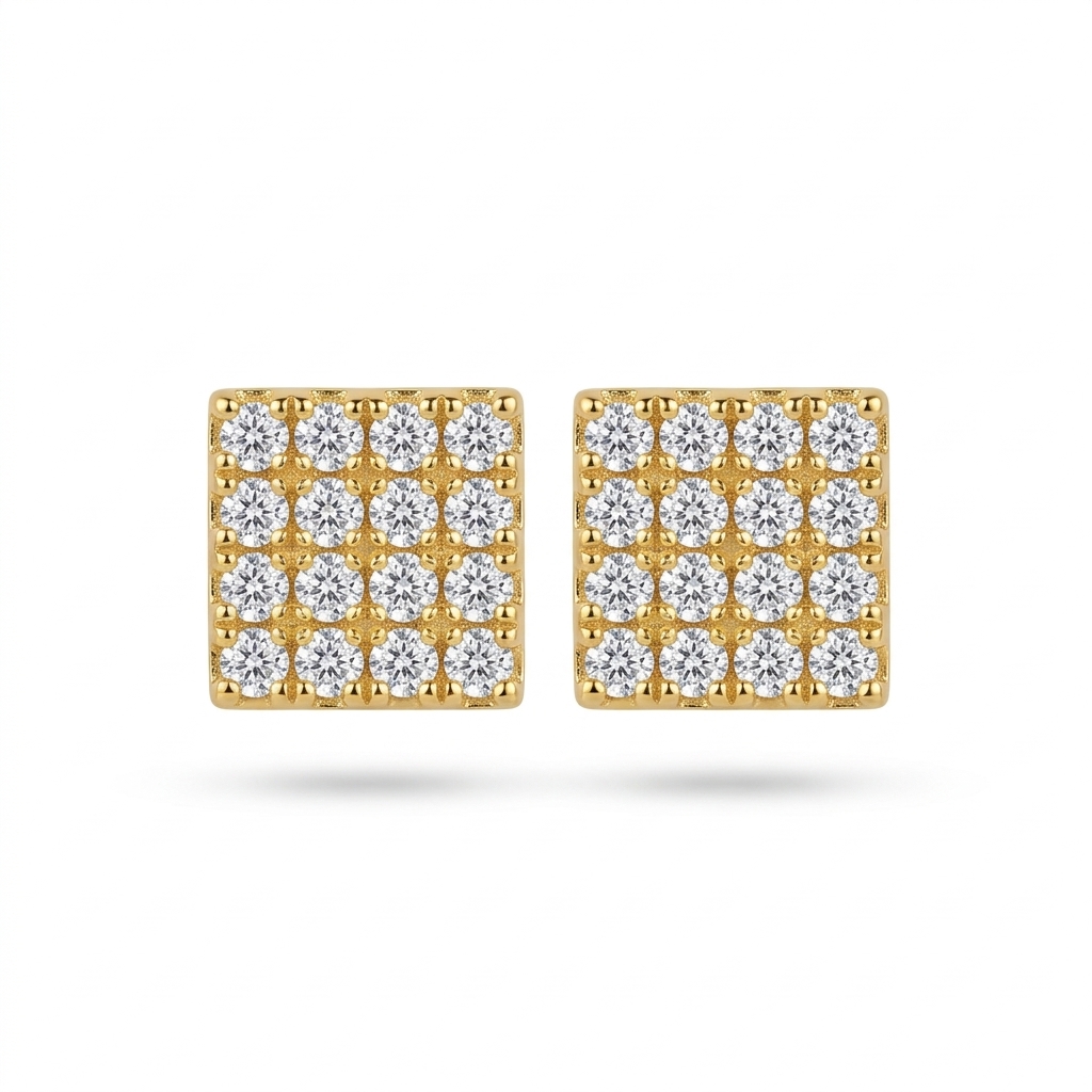 Designer Square Earrings