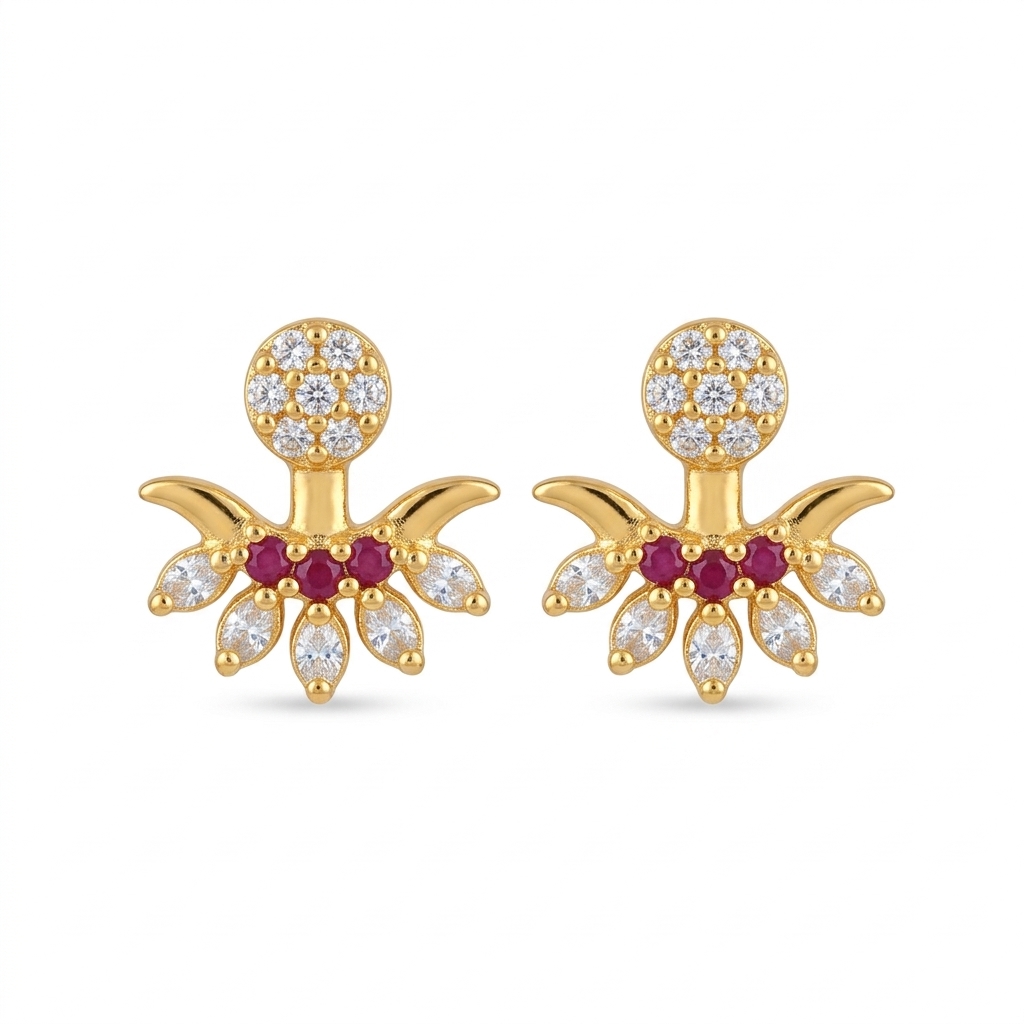 Designer Gold Earrings