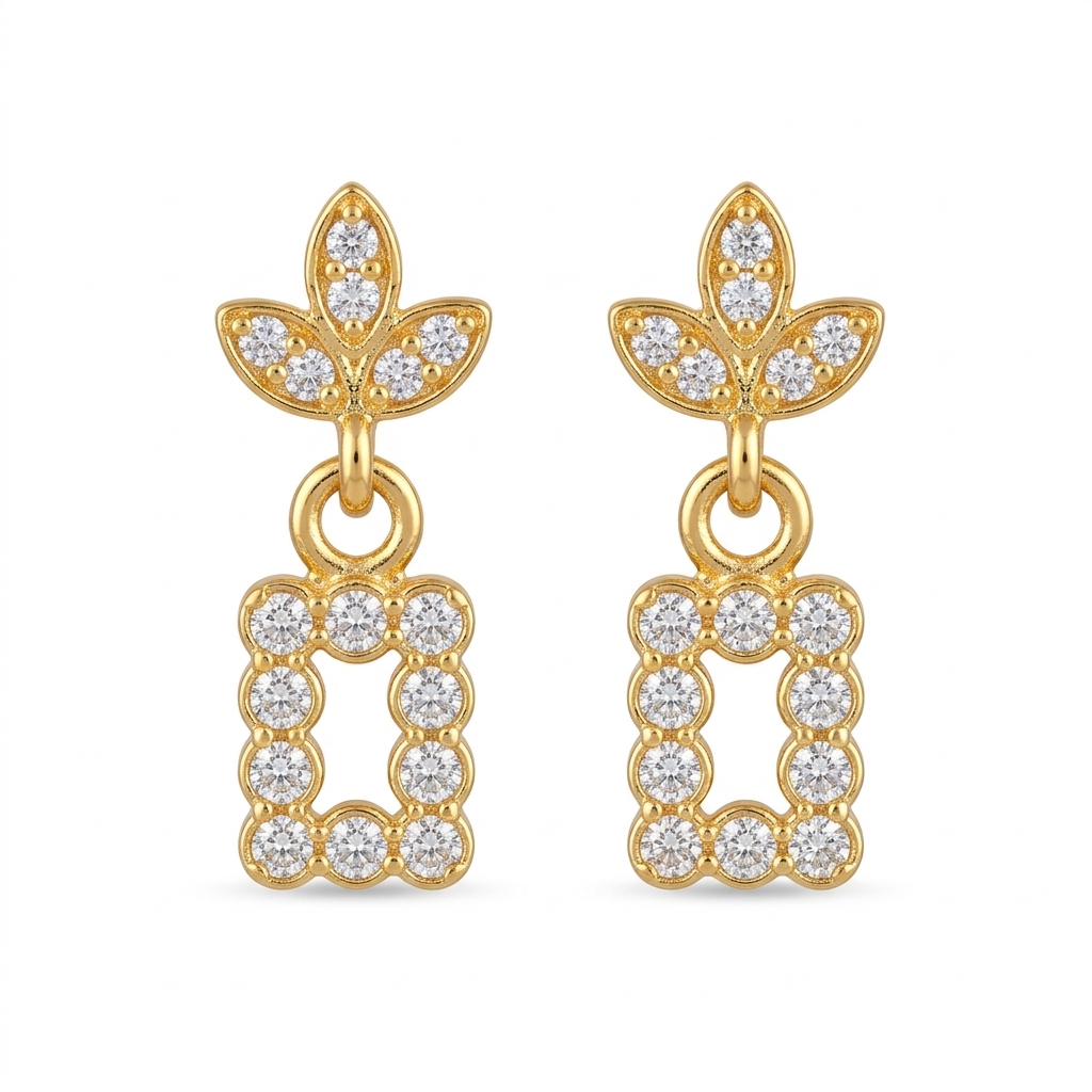Designer Gold Earrings