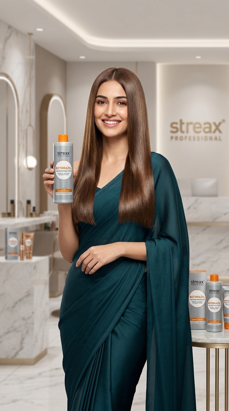 Streax BotBrazil Hair Smoothing System
