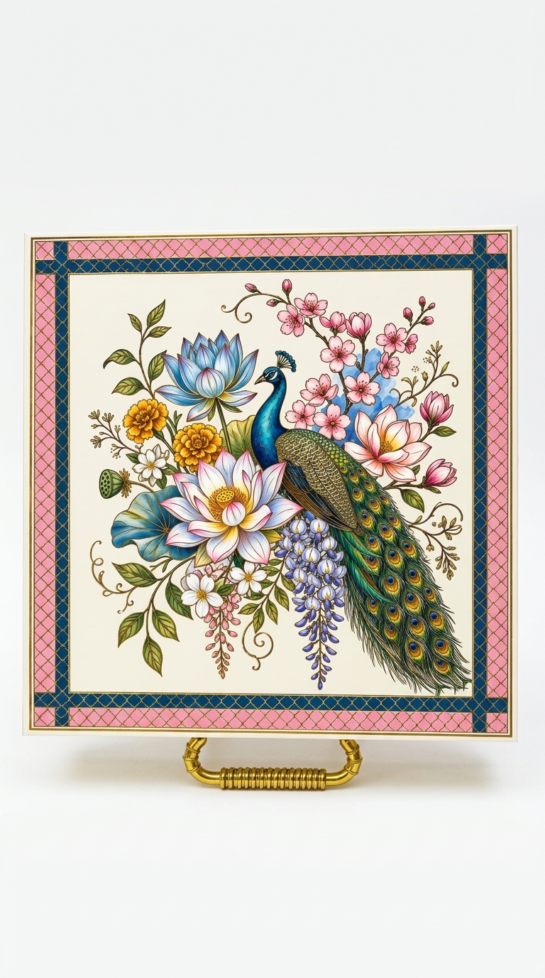 Peacock Decorative Box