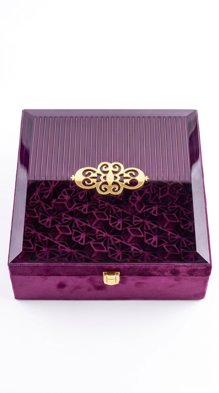 Purple Decorative Box