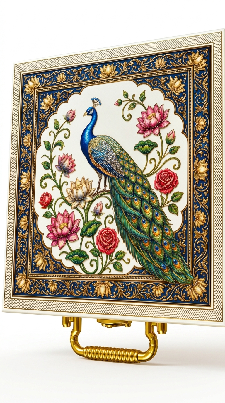 Peacock Design Decorative Box