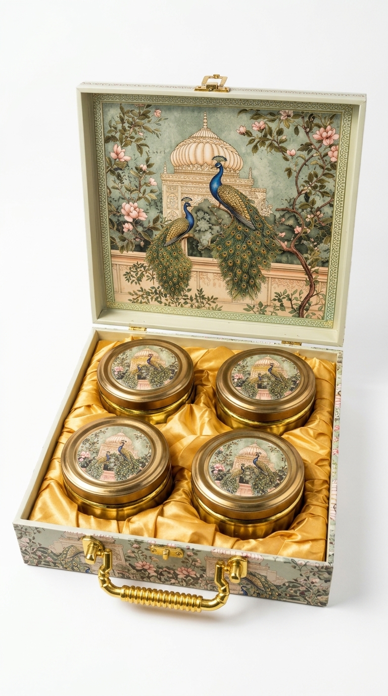 Peacock Design Gift Set