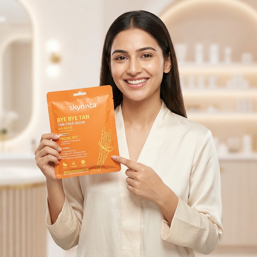 Skynista Bye Bye Tan Facial Kit