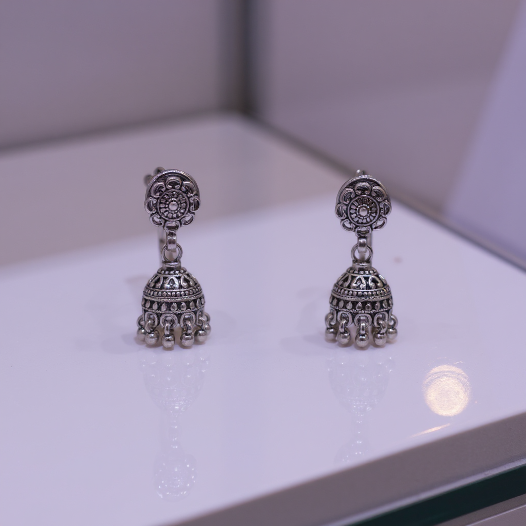 Jhumka Earrings view 2