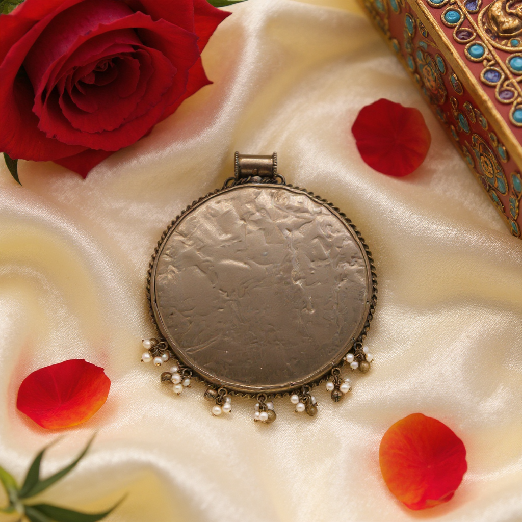 Classic Silver Pendant view 3