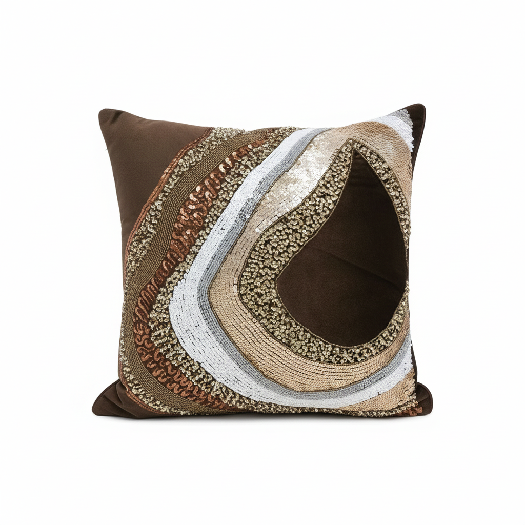 Linens Studio Embroidered Cushion Cover CC-172 view 3