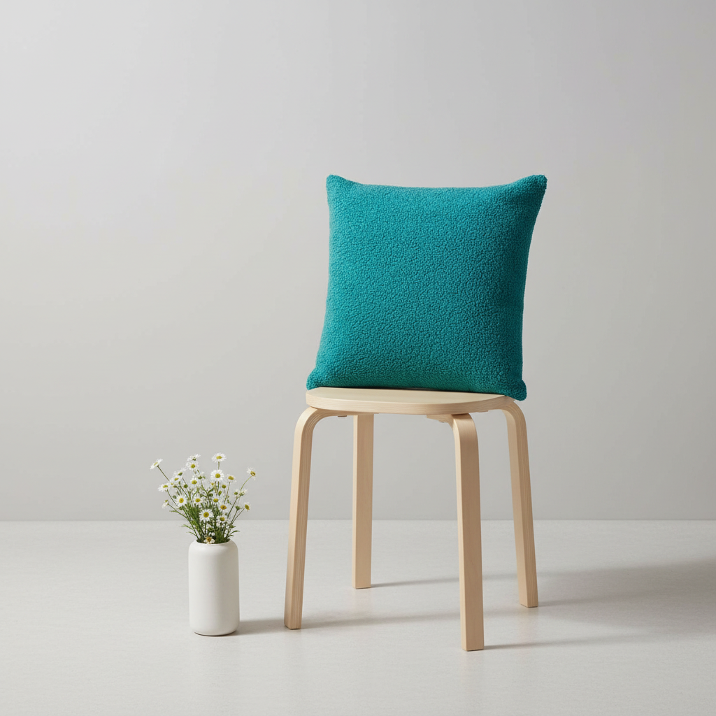 Linens Studio Soft Teal Cushion Cover CC- 363