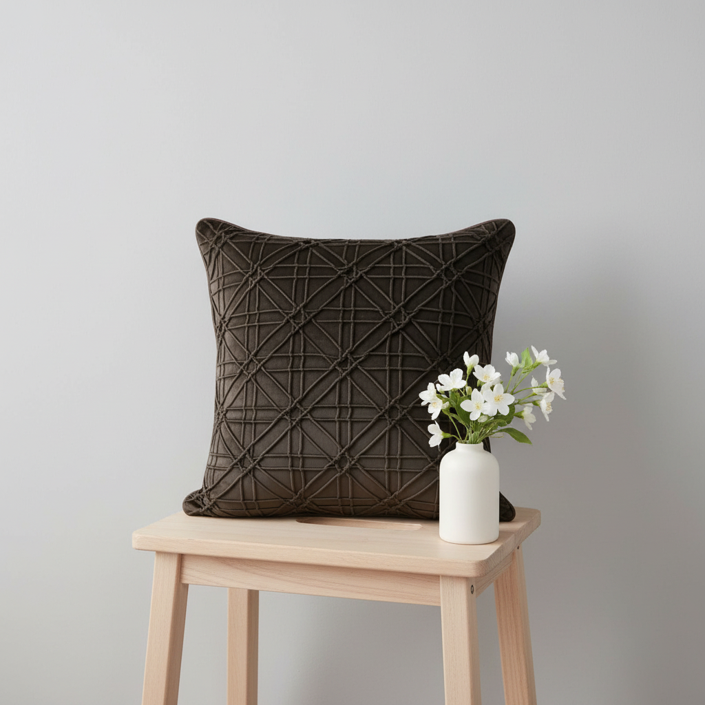 Linens Studio Velvet Textured Cushion Cover CC-363 view 2