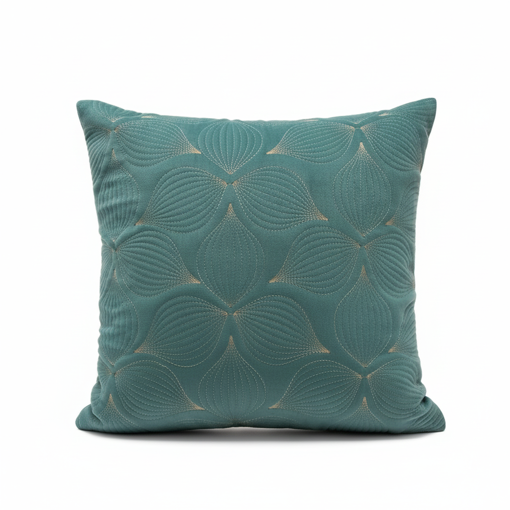 Linens Studio Velvet Thread work Decorative Cushion Cover CC-314 view 3