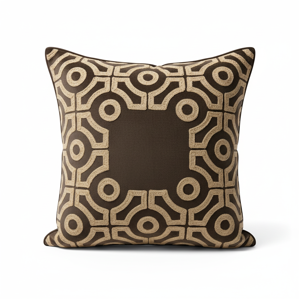 Linens Studio Geometric Cushion Cover CC-179 view 3