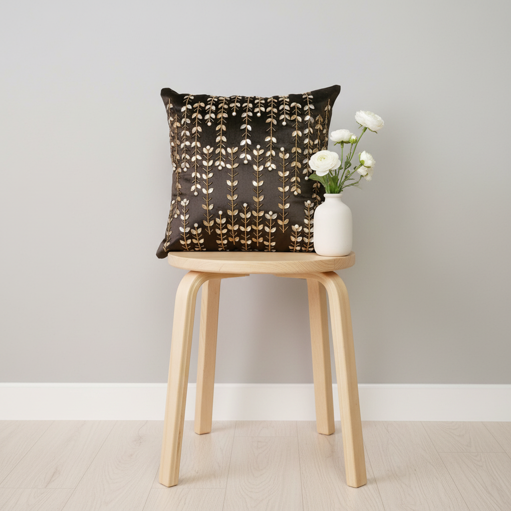Linens Studio Embroidered Cushion Cover 1CC-393