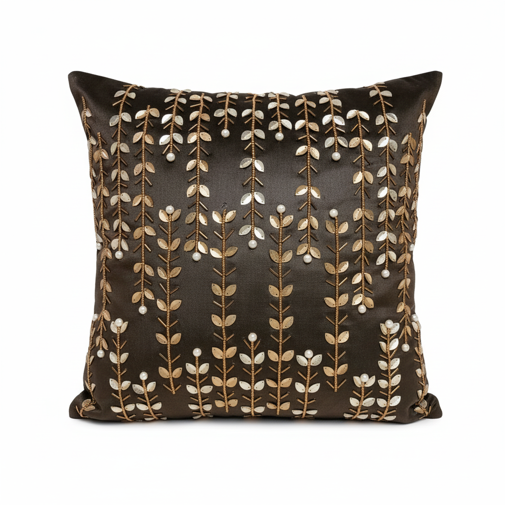 Linens Studio Embroidered Cushion Cover 1CC-393 view 3