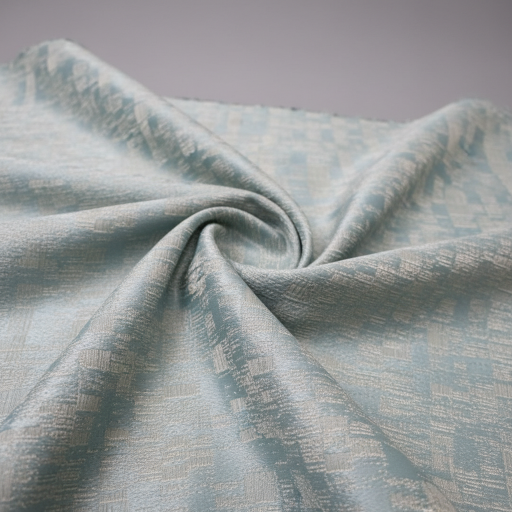 Textured Fabric Blue by Linens Studio KREMLIN 116-AQUA - 5137 view 3