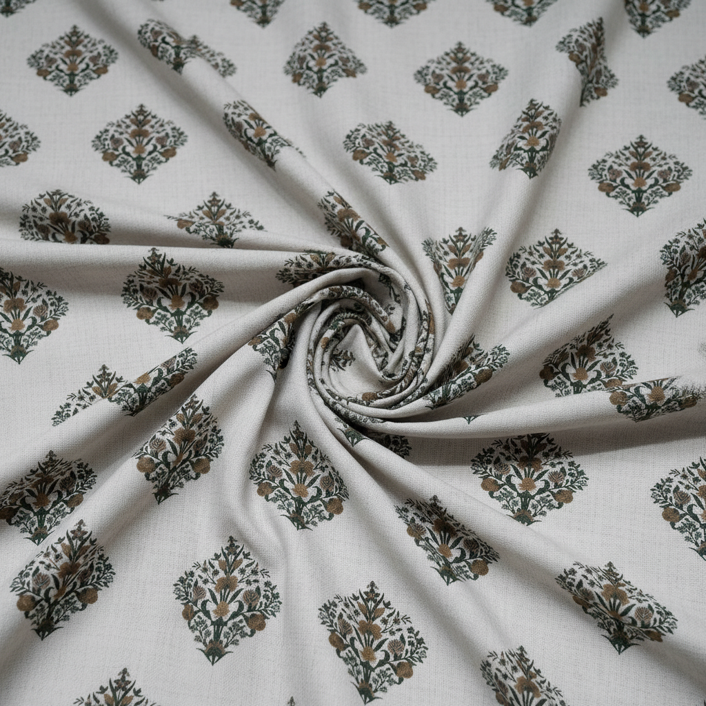 Floral Upholstery Fabric view 3