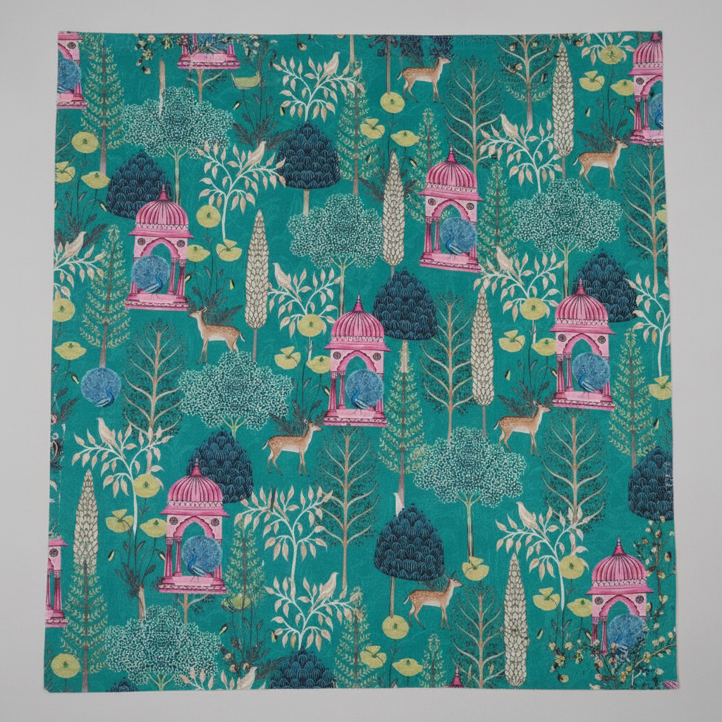 Forest Themed Fabric - Linens Studio LS - 2405 view 4