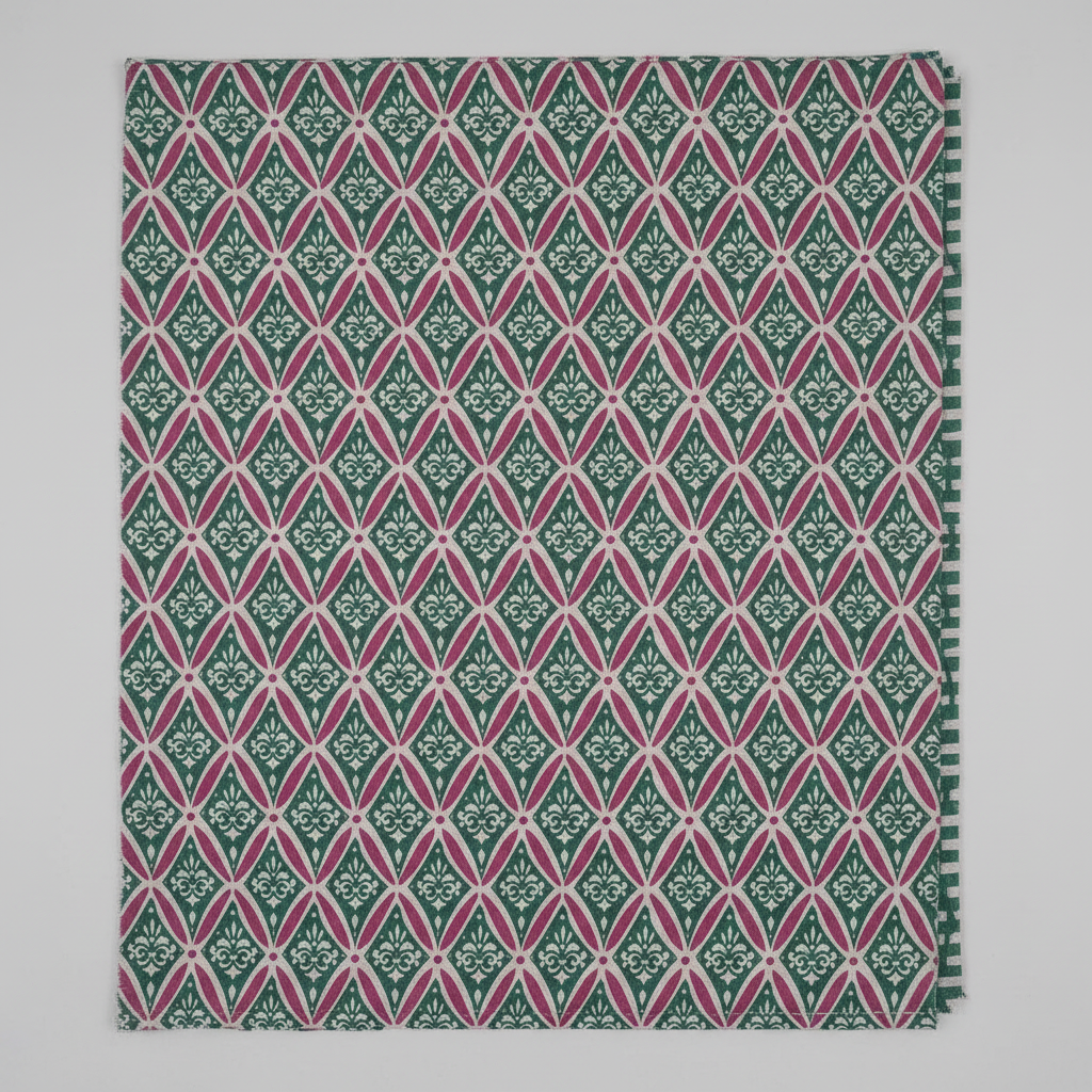 Geometric Printed Fabric LS - 2418 view 4