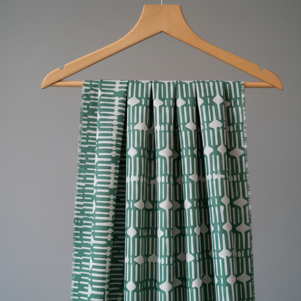 Printed Curtain Fabric LS - 2427 view 3