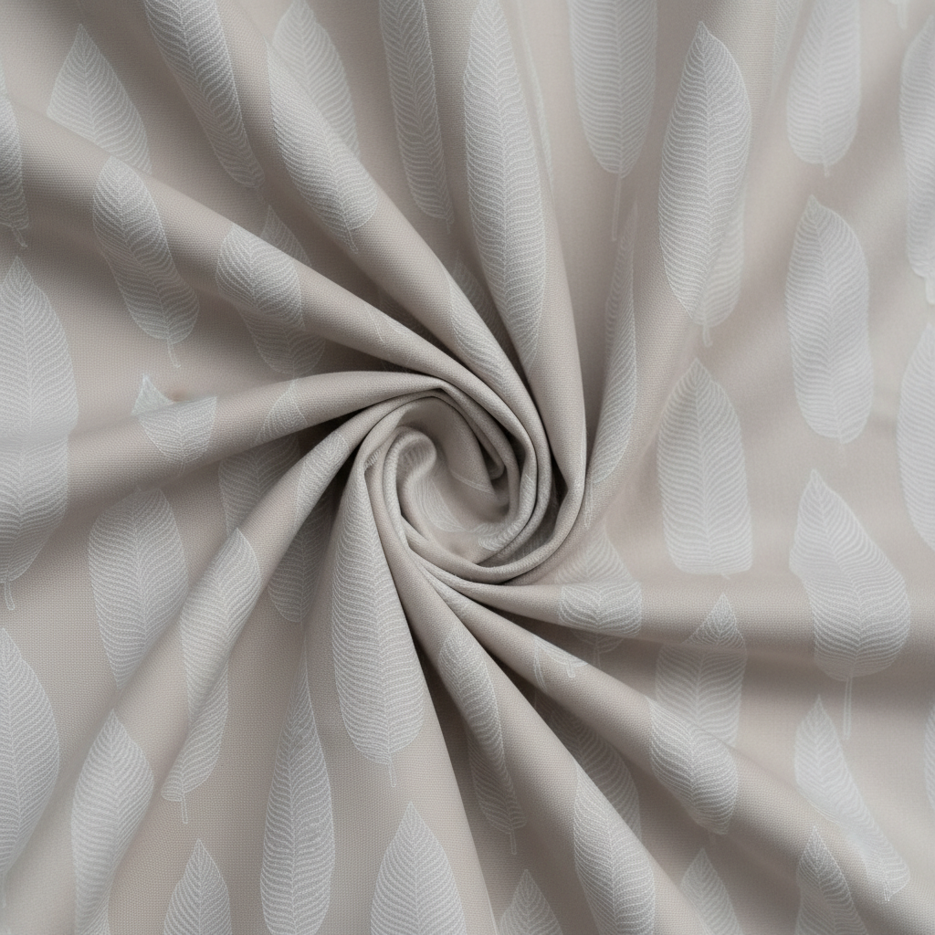 Leaf Pattern Fabric by Linens Studio LS 2224 view 3