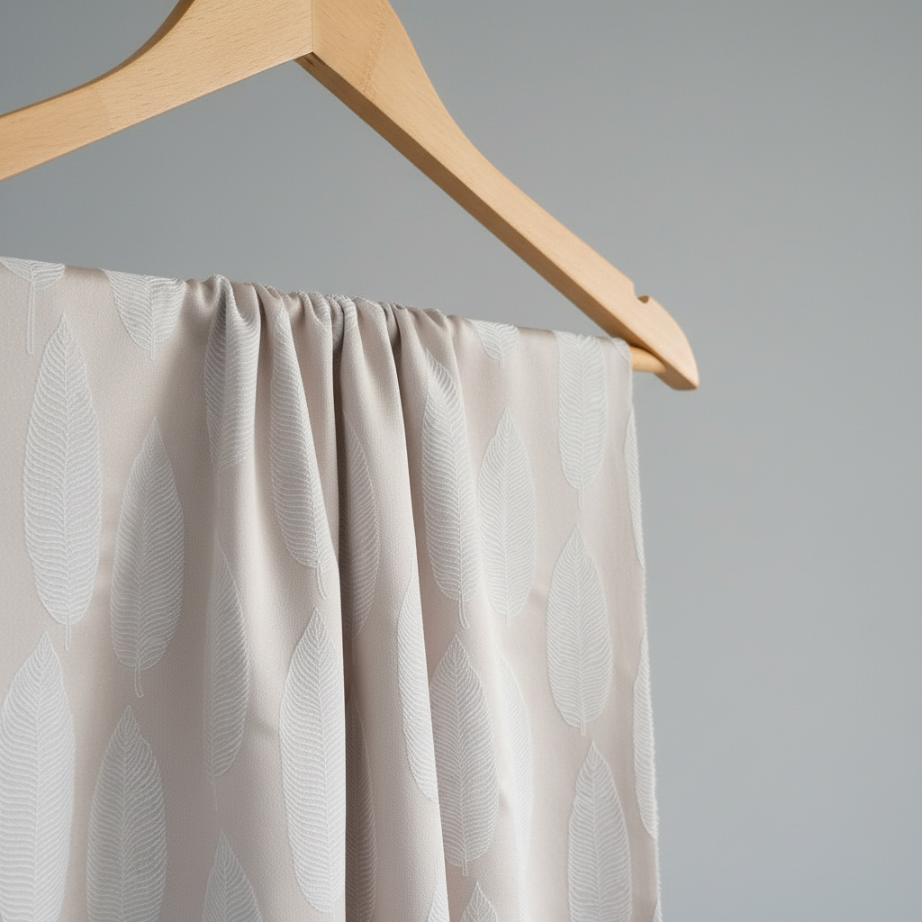 Leaf Pattern Fabric by Linens Studio LS 2224 view 4