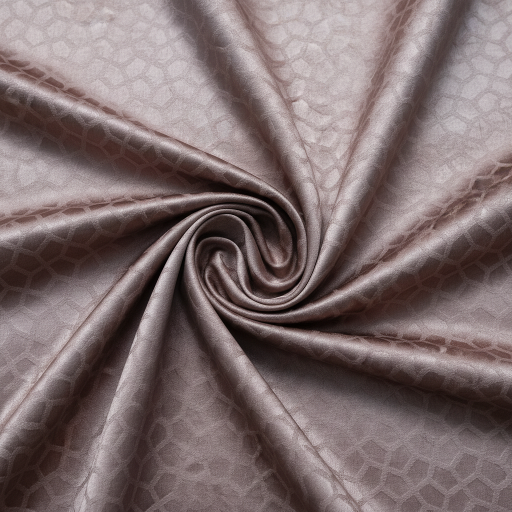 Textured Satin  Fabric view 3
