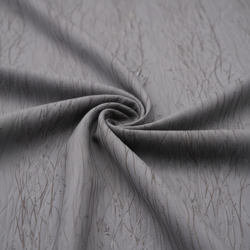 Elegant Grey Curtain LS 2142 view 2