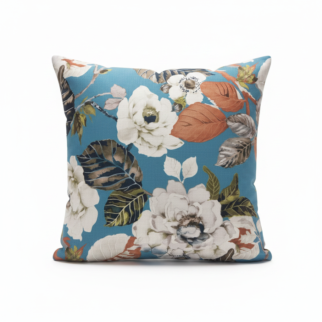 Floral Cushion Cover by Linens Studio view 2